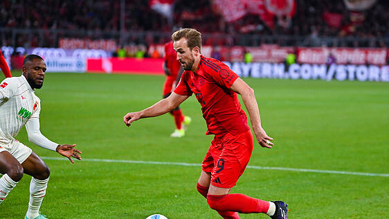 Traf zum 1:0 für den FC Bayern: Harry Kane.