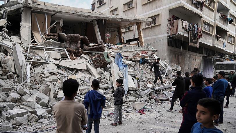 Die israelischen Streitkräfte nehmen den Gazastreifen massiv unter Beschuss. (Archivbild)