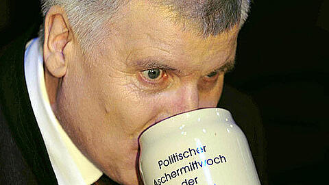 Veträgt heute weniger Maß, als früher: Horst Seehofer.