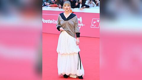 Jennifer Lawrence im Oktober 2025 in Rom.