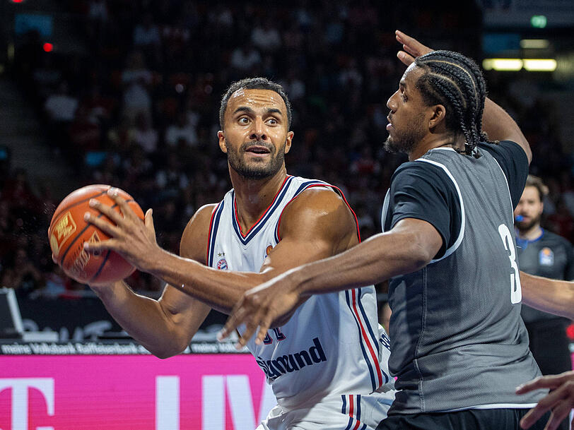 Johannes Thiemann kam vor der Saison zum FC Bayern Basketball. Johannes Thiemann kam vor der Saison zum FC Bayern Basketball.