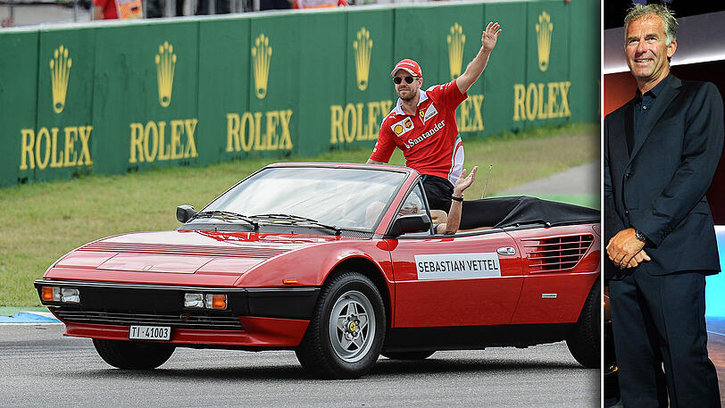 Sebastian Vettel kam nach seinem Baku-Rempler ohne eine Sperre davon.