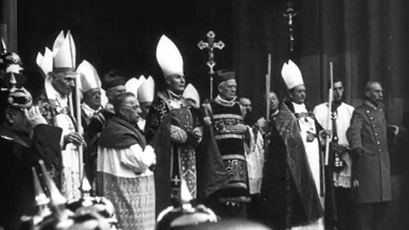 Höchste Geistlichkeit: Kardinal Michael Faulhaber (&dagger; 1952).