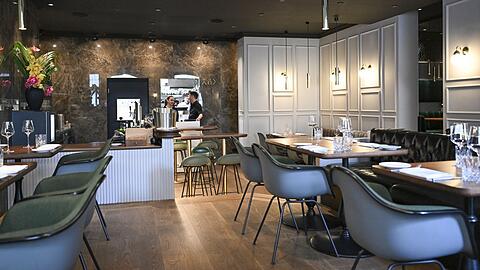 Die Brasserie Thi in der Bräuhausstraße 8.