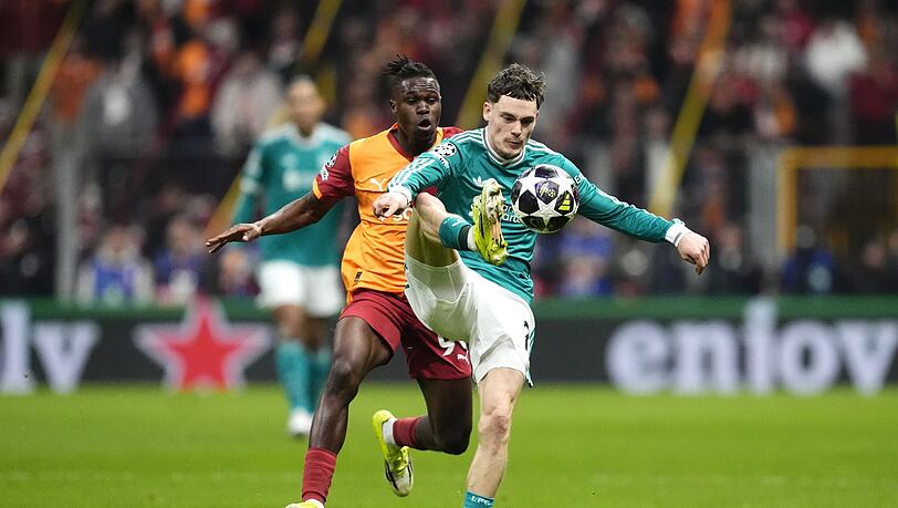 Florian Wirtz stand f&uuml;r Liverpool in der Anfangself gegen Galatasaray.