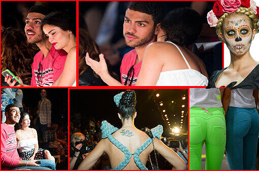 Noah Becker und Shermine Sharivar kommen sich näher, Micaela Schäfer präsentiert sich angezogen und Models posieren mit Schnurrbart - zum Beginn der Fashion Week in Berlin ist Einiges geboten. Von Promi-Klatsch bis Haute Couture - sehen Sie hier die besten Bilder aus der Hauptstadt.