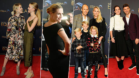 Michelle Hunziker, die Robbens, Thomas Müller und seine Frau, Heino Ferch... Bei der "Equila"-Premiere waren viele Promis da. Klicken Sie sich durch!