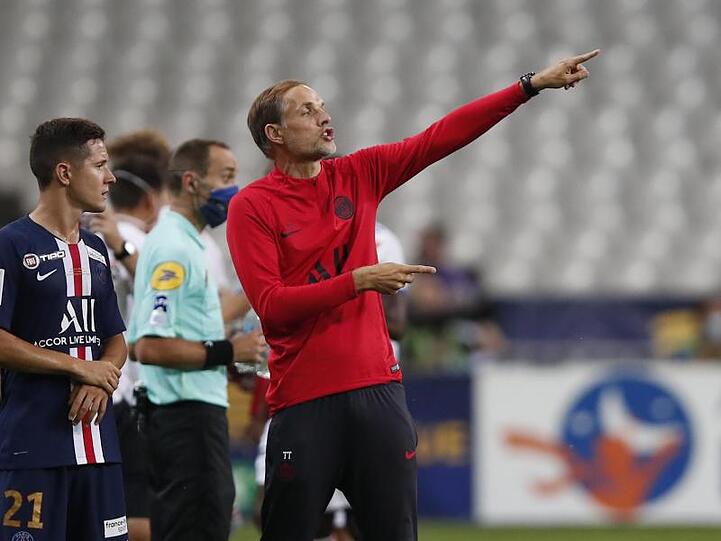 Ist mit Paris Saint-Germain gegen Atalanta Bergamo gefordert: PSG-Coach Thomas Tuchel.