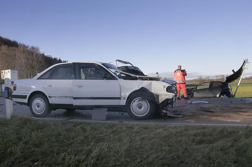 Die 79-Jährige Audi-Fahrerin wurde leicht verletzt.