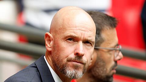 Erik ten Hag steht bei Manchester United unter Druck.