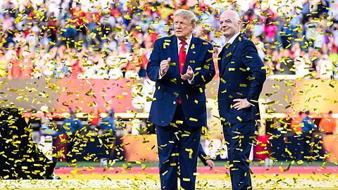 Was plant Infantino nach der WM in Amerika? (Archivbild)