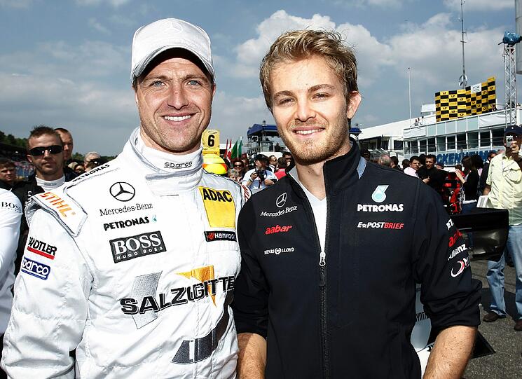 Ralf Schumacher und Nico Rosberg
