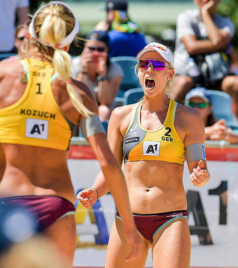 So schön ist die Beachvolleyball-WM in Wien. Machen Sie sich Ihr eigenes Bild...