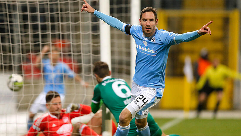 Markus Ziereis traf zur 1:0-Führung für die Löwen. Markus Ziereis traf zur 1:0-Führung für die Löwen.