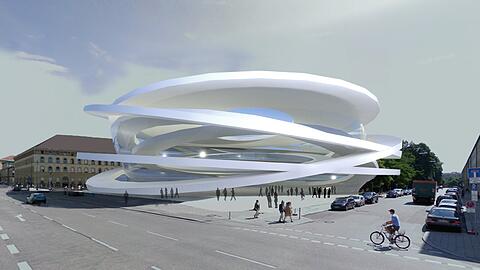 So könnte das neue Odeon an der Stelle des Landwirtschaftsministeriums aussehen.
