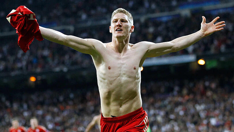 Jubel nach dem verwandelten Elfmeter gegen Real Madrid. Jubel nach dem verwandelten Elfmeter gegen Real Madrid.