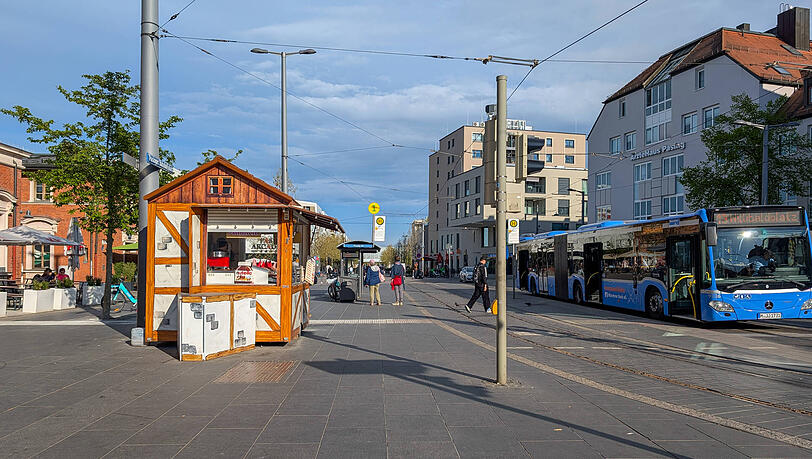 Am Pasinger Marienplatz ist in einem Linienbus ein Streit um einen Sitzplatz heftig aus dem Ruder gelaufen. (Archivbild)