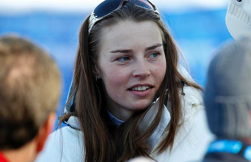 ... die 2011 den WM-Titel im Riesenslalom gewann.