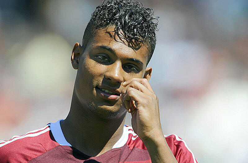 Rubin Okotie im Trikot des 1. FC Nürnberg.
