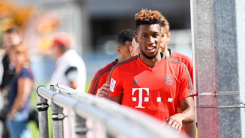 Kehrte nach zweieinhalb Monaten wieder zurück ins Lauftraining beim FC Bayern: Kingsley Coman