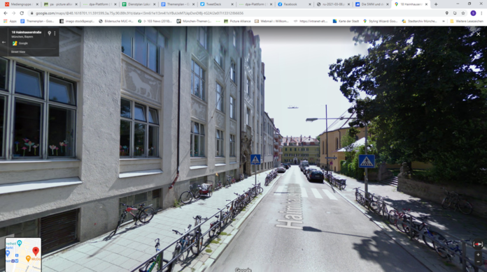 Der Tatort liegt in der Haimhauserstraße.
