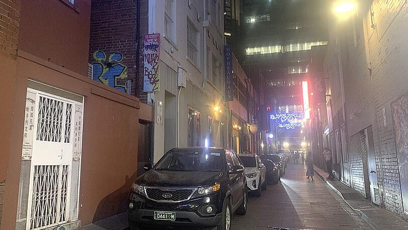 In einer Seitengasse vom China-Town-Viertel befindet sich das Hofbr&auml;uhaus von Melbourne. Dort wird Original-Hofbr&auml;u ausgeschenkt.