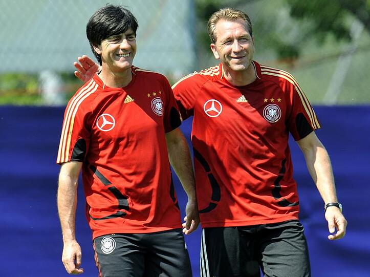Andreas Köpke mit Jogi Löw.