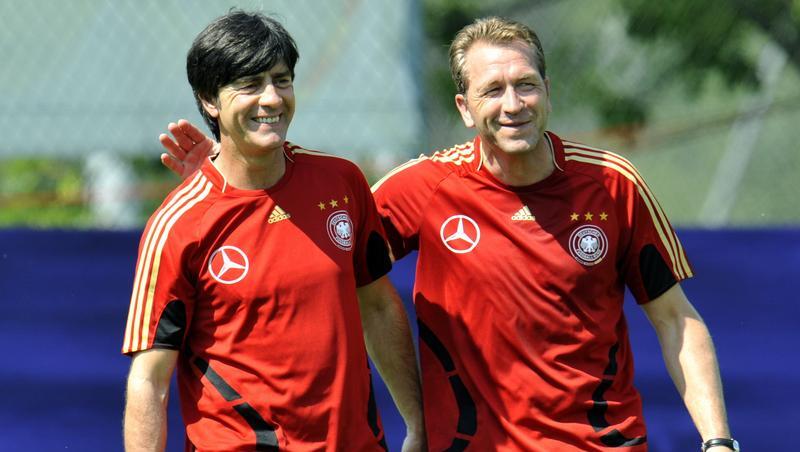Andreas Köpke mit Jogi Löw. Andreas Köpke mit Jogi Löw.