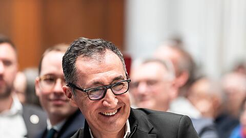 Ist er am Ende des Wahlabends der lachende Sieger? Gr&uuml;nen-Spitzenkandidat Cem &Ouml;zdemir. (Archivbild)