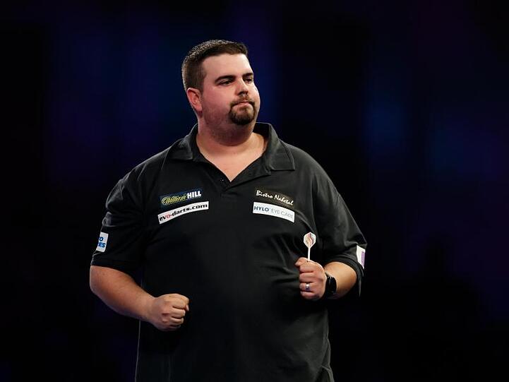 Verpasste die dritte Runde der Darts-WM in London: Gabriel Clemens.