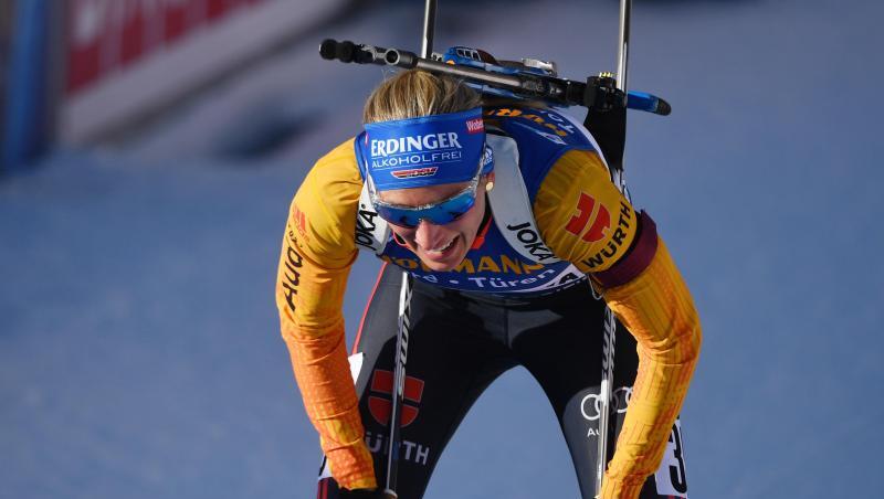 Schrammte in Antholz nur knapp an Gold vorbei: Vanessa Hinz. Schrammte in Antholz nur knapp an Gold vorbei: Vanessa Hinz.