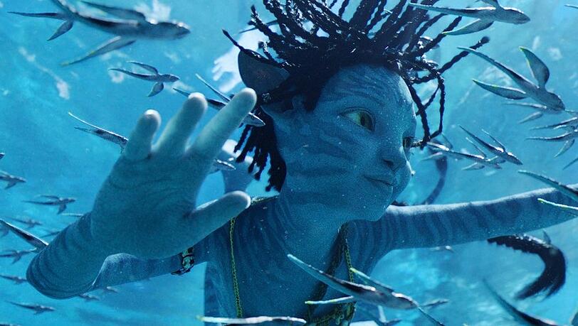 Nach Wasser in Teil 2 (Szenenbild) soll in "Avatar 3" das Element Feuer eine große Rolle spielen.