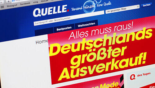 Die Homepage für Deutschlands größten Ausverkauf: Ist er nur ein PR-Gag? Viele Schnäppchen sollen gar keine sein. Die Homepage für Deutschlands größten Ausverkauf: Ist er nur ein PR-Gag? Viele Schnäppchen sollen gar keine sein.