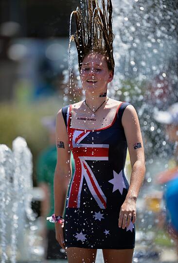 Extreme Hitze bei den Australien Open. Die Bilder!