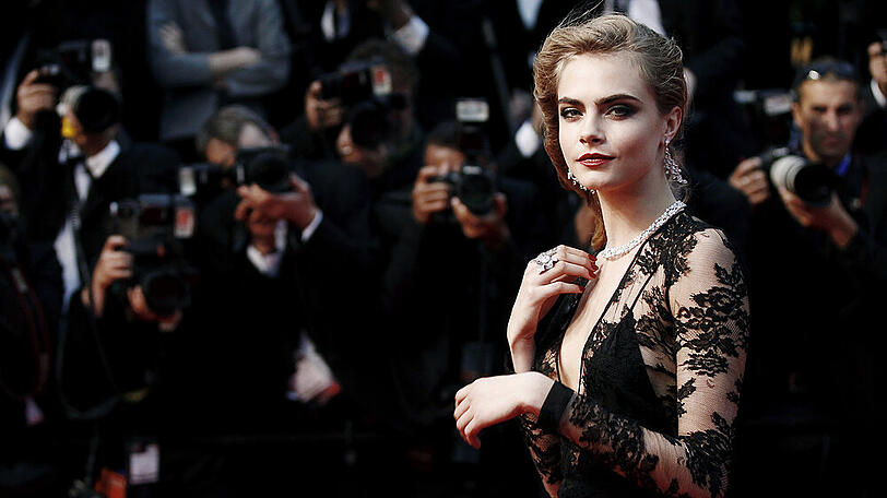 Cara Delevingne in Cannes