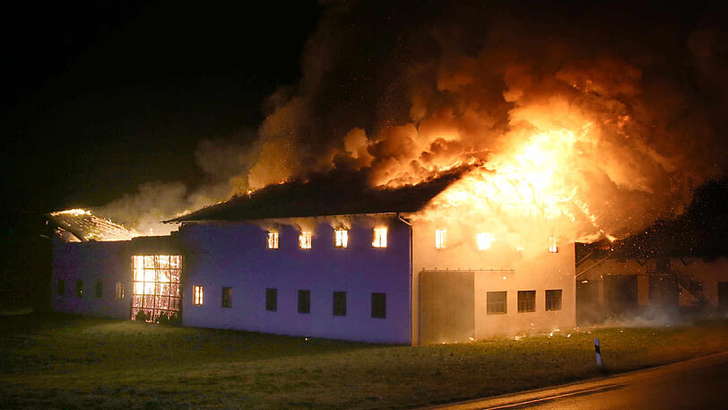 Die Bilder vom Einsatz in Rattenkirchen.