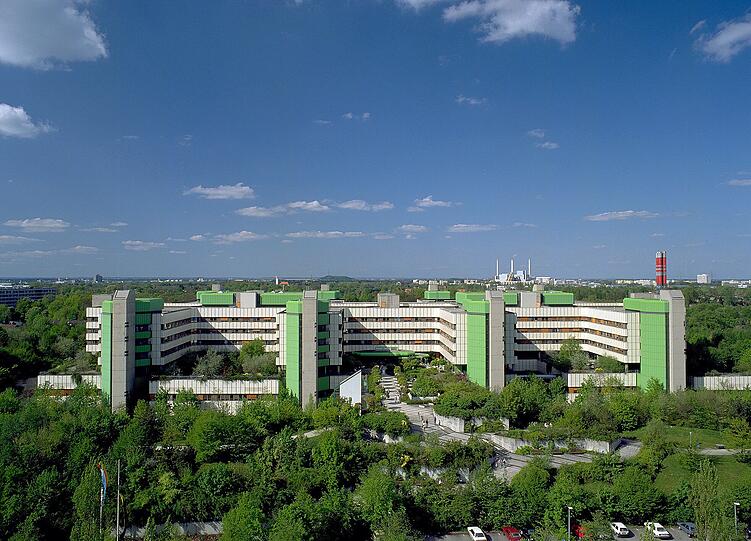Das städtische Krankenhaus Bogenhausen - es hat die beste Ausnutzung unter den fünf Stadtkliniken.
