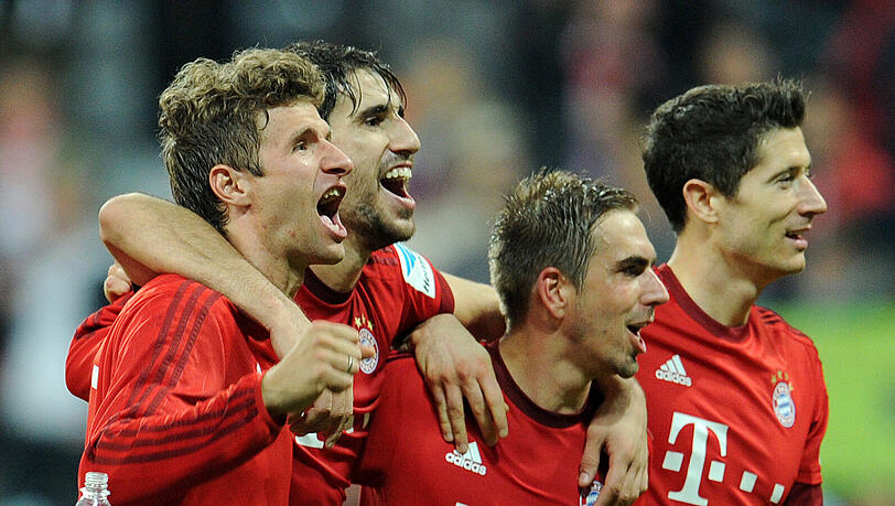 5:1-Sieg gegen Borussia Dortmund: Die Bayern haben ihre Vormachtstellung im deutschen Fußball untermauert. 5:1-Sieg gegen Borussia Dortmund: Die Bayern haben ihre Vormachtstellung im deutschen Fußball untermauert.