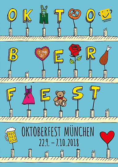Oktoberfest-Plakat-Entwurf.