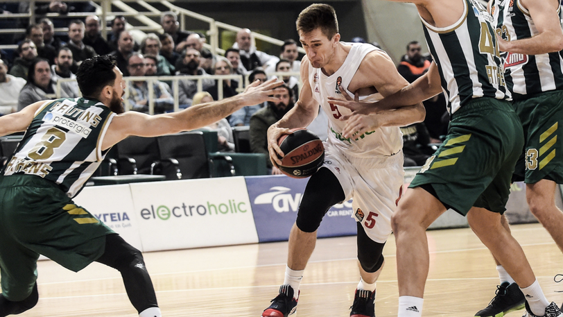 Bayerns Lichtblick beim 83:95 in Athen: Rückkehrer TJ Bray (in weiß)