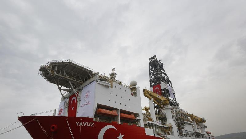 Das türkische Bohrschiff "Yavuz". Der Gasstreit mit Zypern im Mittelmeer führte zuletzt zu einer Kürzung der EU-Beitrittshilfen. Das türkische Bohrschiff "Yavuz". Der Gasstreit mit Zypern im Mittelmeer führte zuletzt zu einer Kürzung der EU-Beitrittshilfen.