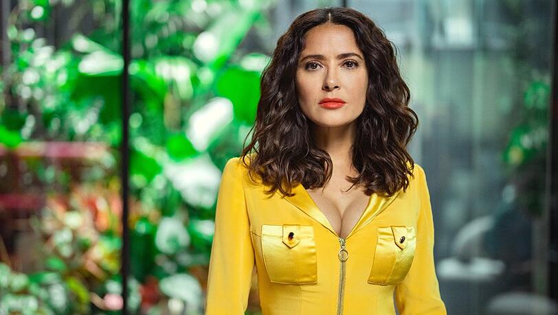 Auch Salma Hayek ist in der sechsten Staffel von "Black Mirror" zu sehen.