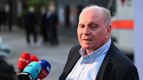 Ehrenpr&auml;sident des FC Bayern: Uli Hoene&szlig;.