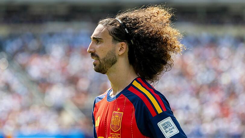Marc Cucurella hat mit Spanien die diesjährige WM gewonnen. Marc Cucurella hat mit Spanien die diesjährige WM gewonnen.