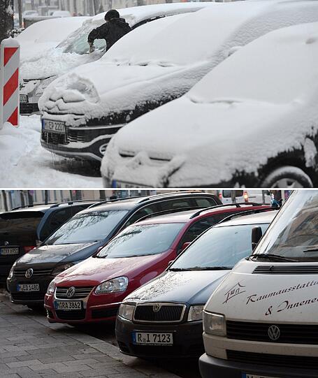 Mit mehreren Zentimetern Neuschnee hatte im Jahr 2010 der Winter in weiten Teilen Bayerns Einzug gehalten,...