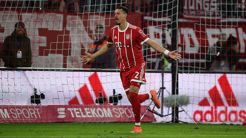 Sandro Wagner jubelt nach seinem Treffer gegen Hoffenheim.