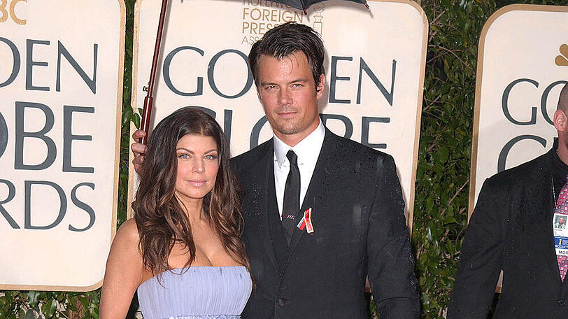 Josh Duhamel und Fergie gemeinsam bei den Golden Globe Awards