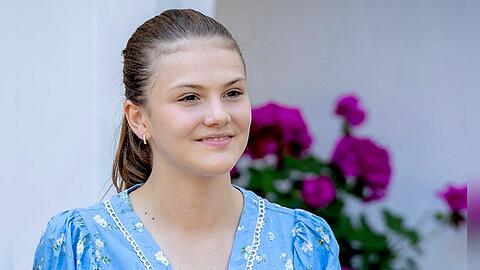 Prinzessin Estelle durfte in den USA Zeit verbringen. Prinzessin Estelle durfte in den USA Zeit verbringen.