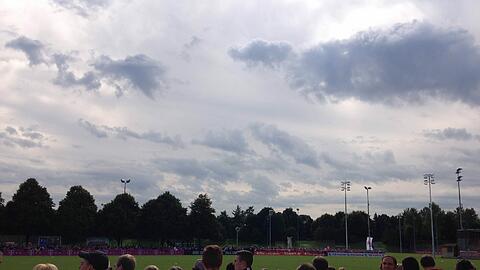 Die Trainingseinheit des FC Bayern München am Samstagvormittag.