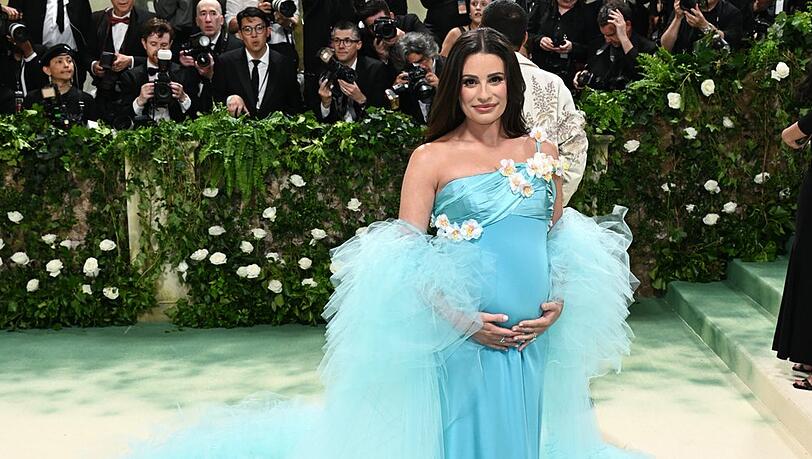 Lea Michele ist in freudiger Erwartung. Lea Michele ist in freudiger Erwartung.